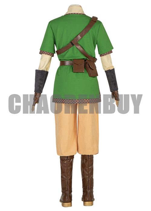 Link Costume The Legend of Zelda Skyward Sword Cosplay Suit Boots Outfit-Chaorenbuy Cosplay