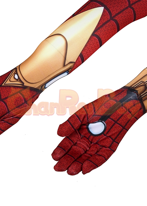 Iron Spider Man Costume Avengers Endgame Cosplay Jumpsuit Kids Size-Chaorenbuy Cosplay
