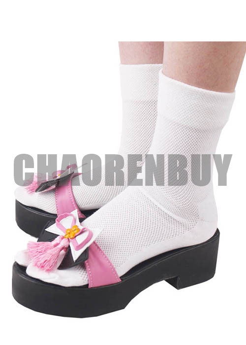 Genshin Impact Kamisato Ayaka Costume Cosplay Suit Shoes Wig-Chaorenbuy Cosplay