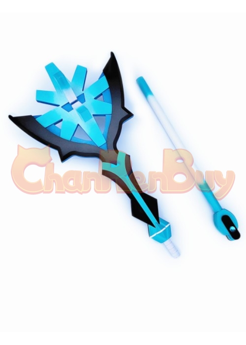 Genshin Impact Ice Abyss Mage Staff Cosplay Prop Ver. 2-Chaorenbuy Cosplay