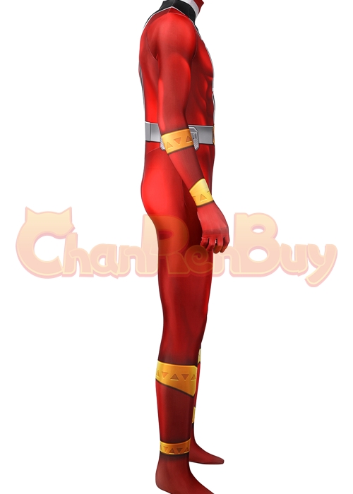 Kishiryu Sentai Ryusoulger Ryusou Red Green Blue Costume Cosplay Suit-Chaorenbuy Cosplay