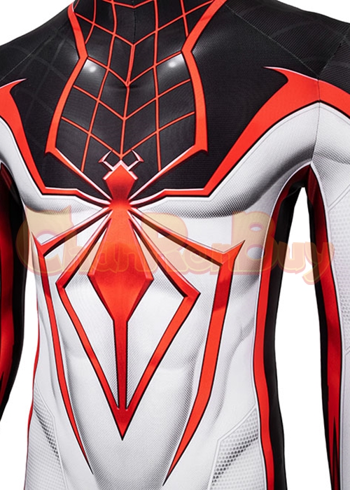 Miles Morales Costume Spider Man T.R.A.C.K. Cosplay Suit-Chaorenbuy Cosplay