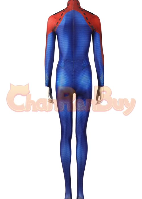 Superhero Girl Costume Kara Zor-El Bodysuit Cosplay