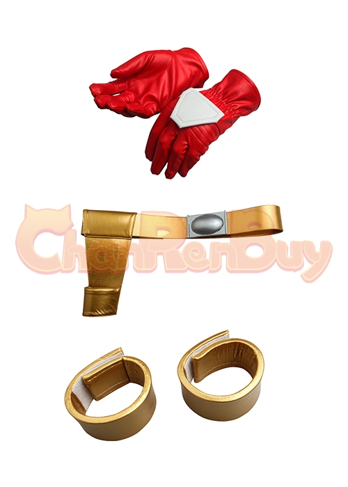 Red Dino Ranger Costume Power Rangers Dino Thunder Cosplay Suit-Chaorenbuy Cosplay