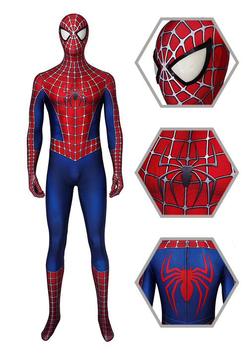 Spider Man Costume Tobey Maguire Cosplay Suit-Chaorenbuy Cosplay
