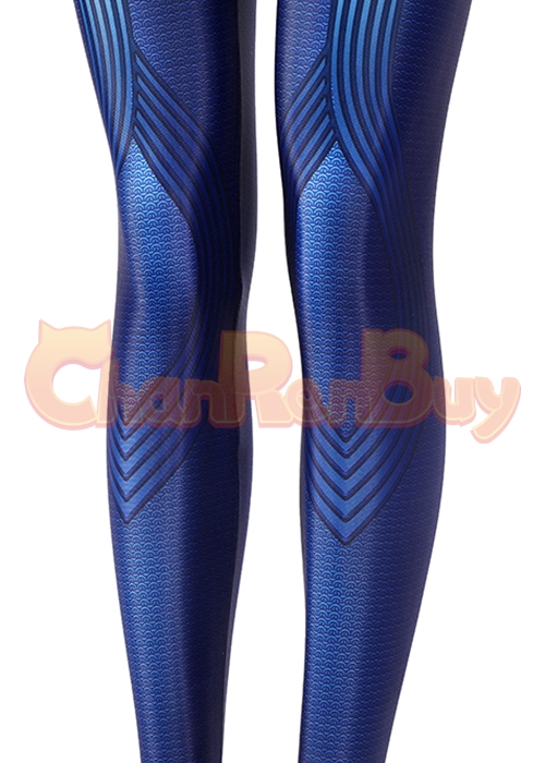 Superhero Girl Costume Kara Zor-El Bodysuit Cosplay