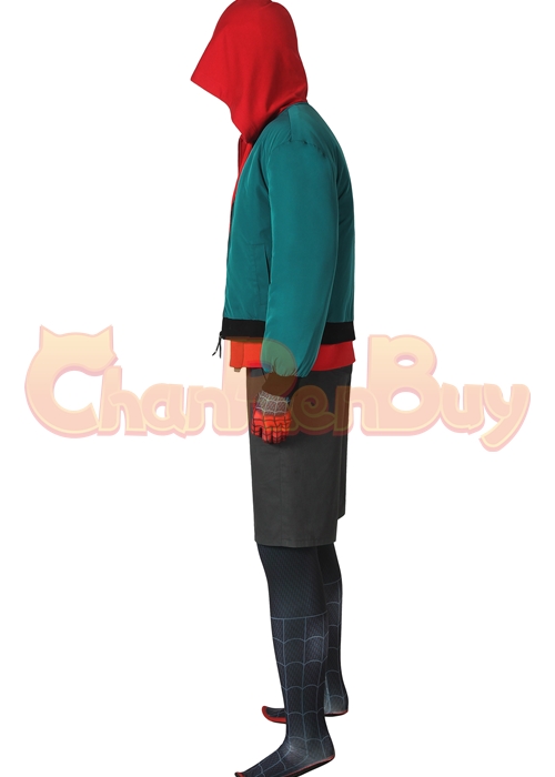 Miles Morales Costume Spider Man Into the Spider Verse Cosplay Suit -Chaorenbuy Cosplay