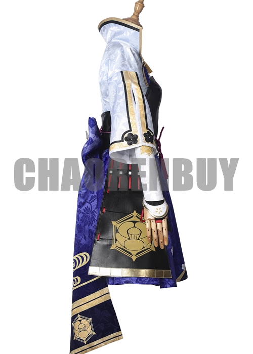 Genshin Impact Kamisato Ayaka Costume Cosplay Suit Shoes Wig-Chaorenbuy Cosplay