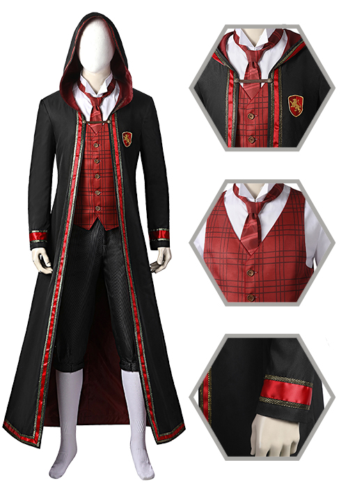 Gryffindor Uniform Costume Hogwarts Legacy Cosplay Suit  -Chaorenbuy Cosplay