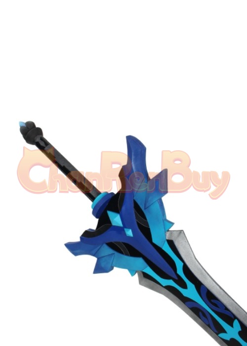 Genshin Impact Chongyun Razor Cosplay Snow Tombed Starsilver Sword-Chaorenbuy Cosplay