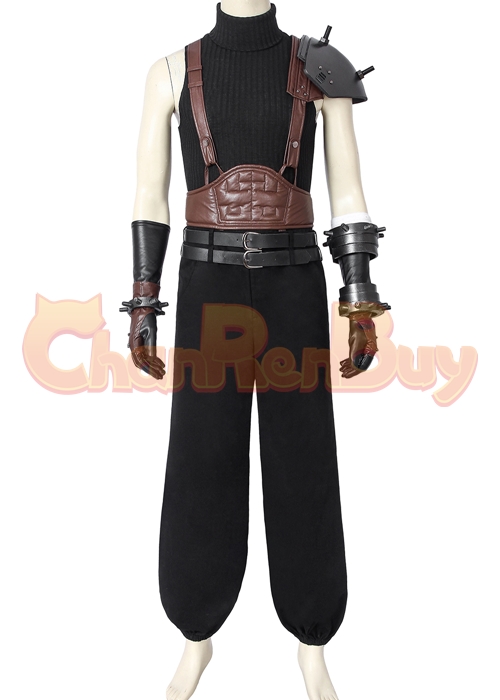 Cloud Strife Costume Final Fantasy VII Remake Cosplay Suit Ver 2-Chaorenbuy Cosplay