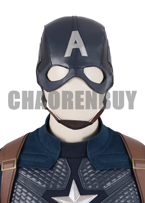 Captain America Costume Avengers Endgame Cosplay Suit Helmet Oufit-Chaorenbuy Cosplay