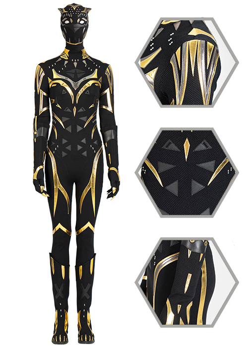 Shuri Costume Black Panther Wakanda Forever Cosplay Suit Ver. 3-Chaorenbuy Cosplay