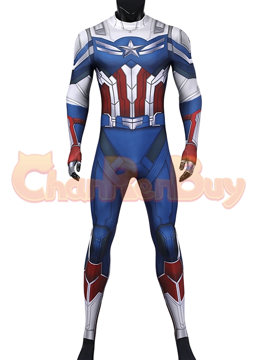 The Falcon and the Winter Soldier Costume Sam Wilson Cosplay Jumpsuit-Chaorenbuy Cosplay