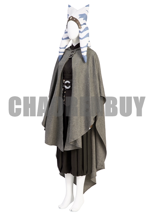 Ahsoka Tano Costume Star Wars The Mandalorian Season 2 Cosplay Suit Boots Outfit-Chaorenbuy Cosplay