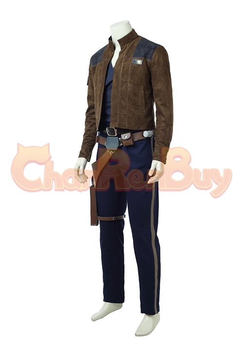 Han Solo Costume Solo A Star Wars Story Cosplay Suit-Chaorenbuy Cosplay