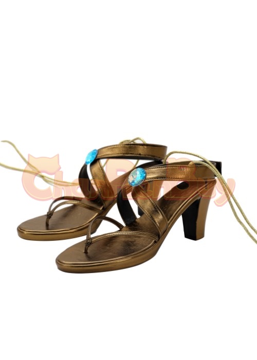 Gawr Gura Shoes Hololive Vtuber Cosplay Boots-Chaorenbuy Cosplay