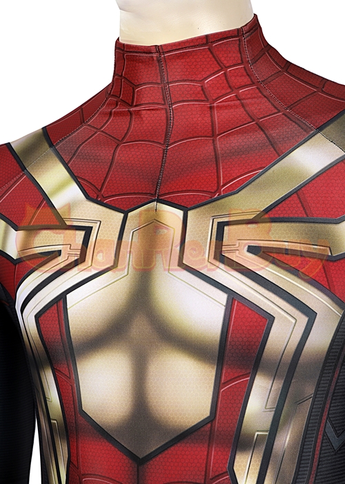 Spider Man 3 No Way Home Iron Spider Classic Black Suit Cosplay Costume-Chaorenbuy Cosplay