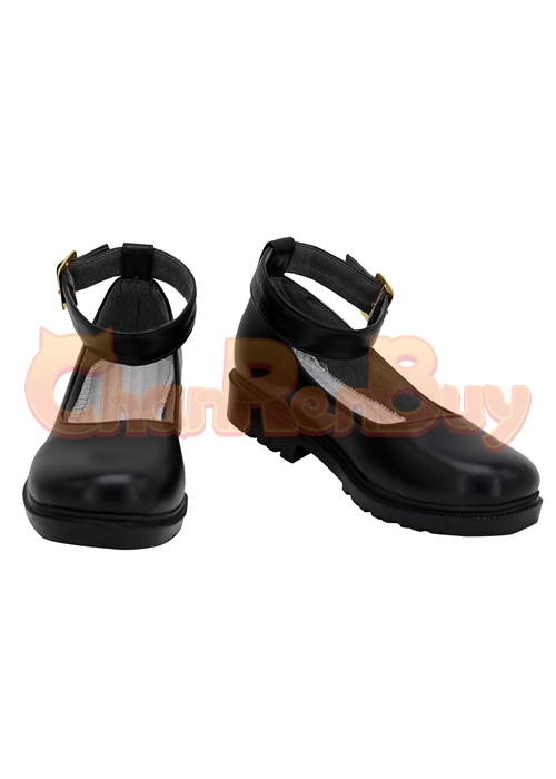 Loyal Housemaid's Uniform Shoes Final Fantasy XIV FF14 Cosplay Boots-Chaorenbuy Cosplay