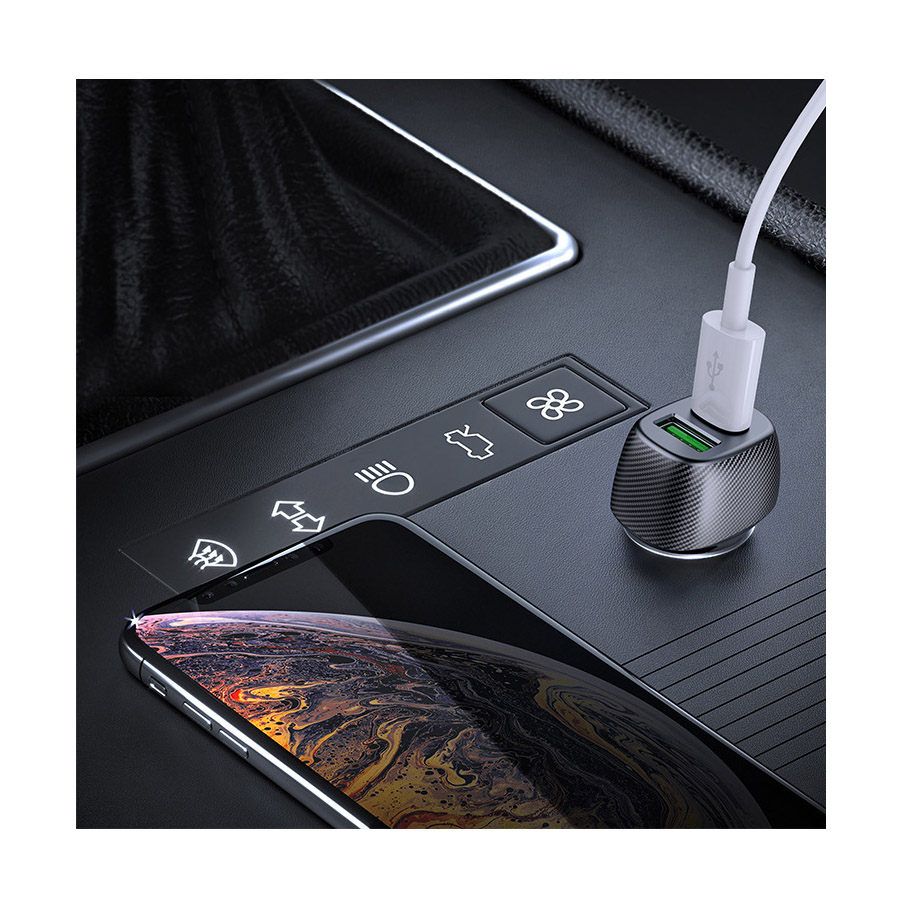 PD&QC Car Charger 38W Max