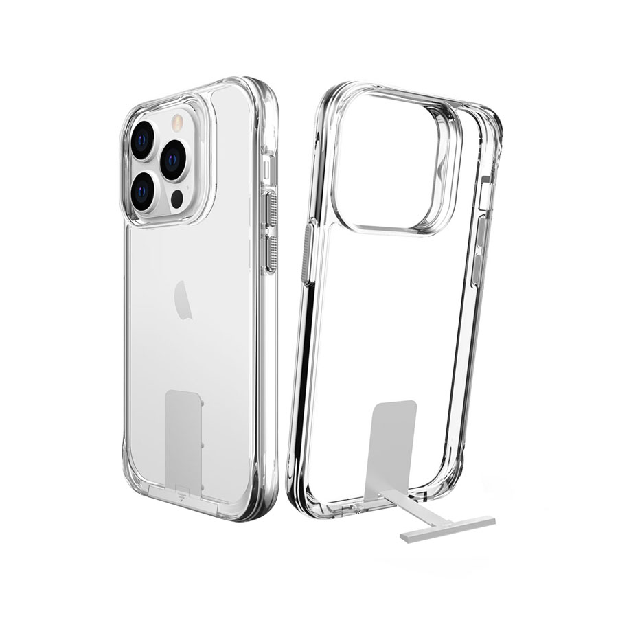 T-Stand Clear Protecting Case for iPhone15/15 Pro/15 Plus/15 Pro Max