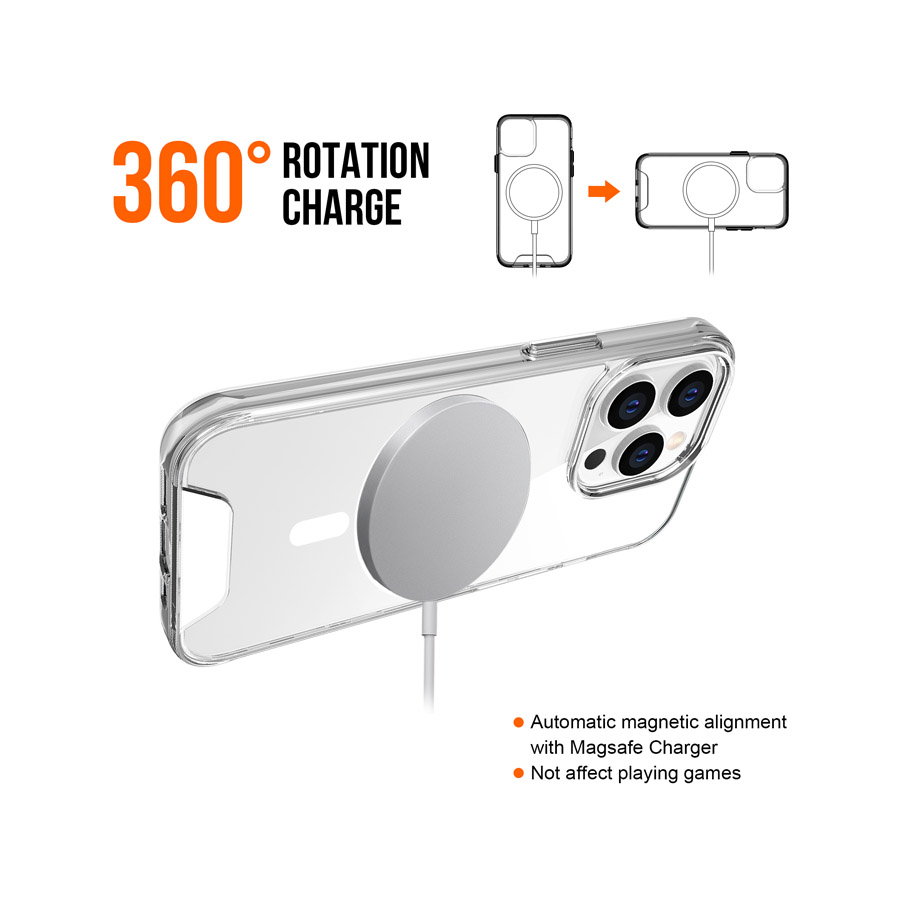 MagSafe Clear Protecting Case for iPhone 14