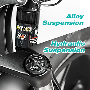 Alloy & Hydraulic Suspension