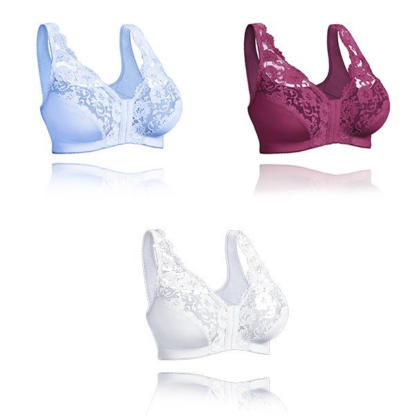 Shegrienyc™🔥Today's Deals 49%Off-🔥Front hooks, stretch-lace, super-lift, and posture correction – ALL IN ONE BRA!