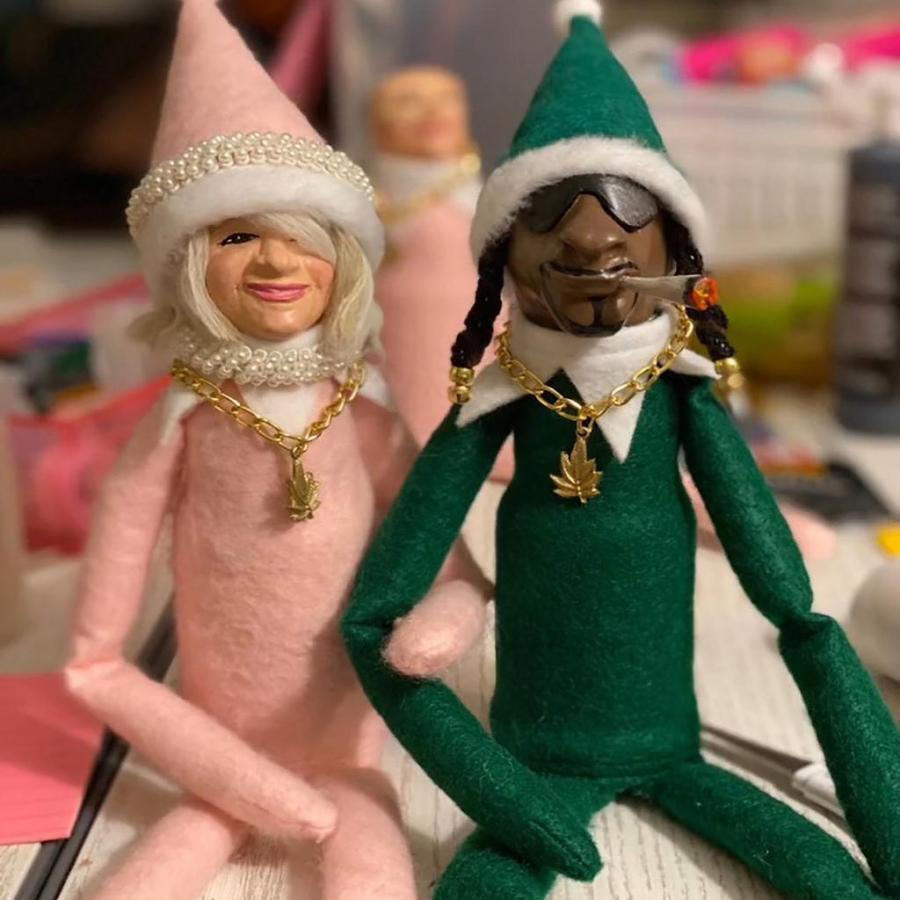  Limited Time Sale Snoop On A Stoop Christmas Elf Doll BUY 2 SAVE