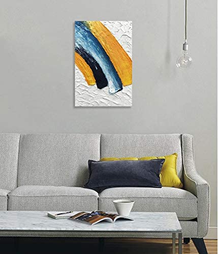 Abstract Hand-Painted Textured Wall Art
