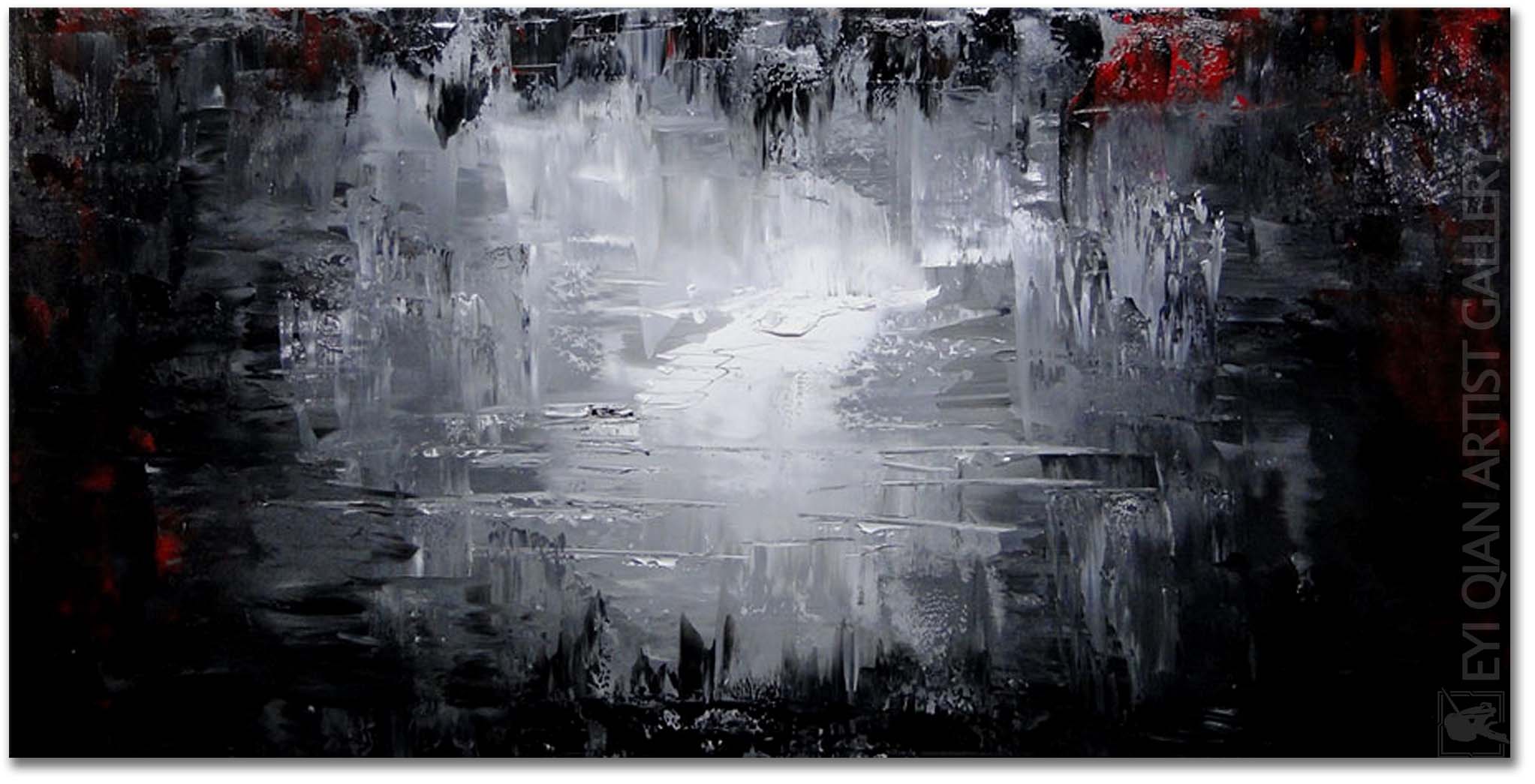 Abstract Textured Palette Wall Art Hand-Painted