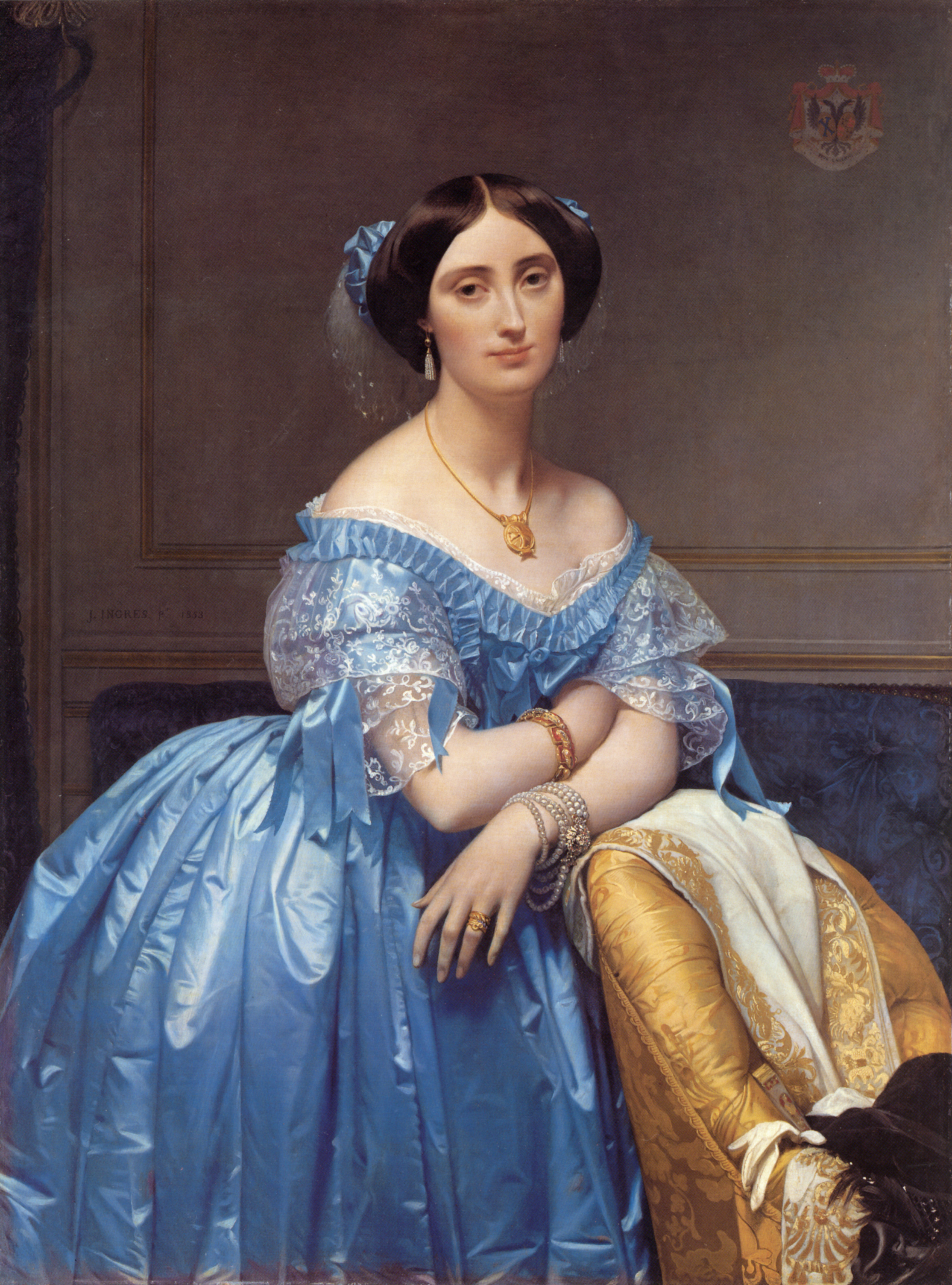 Based: Portrait of the Princesse de Broglie