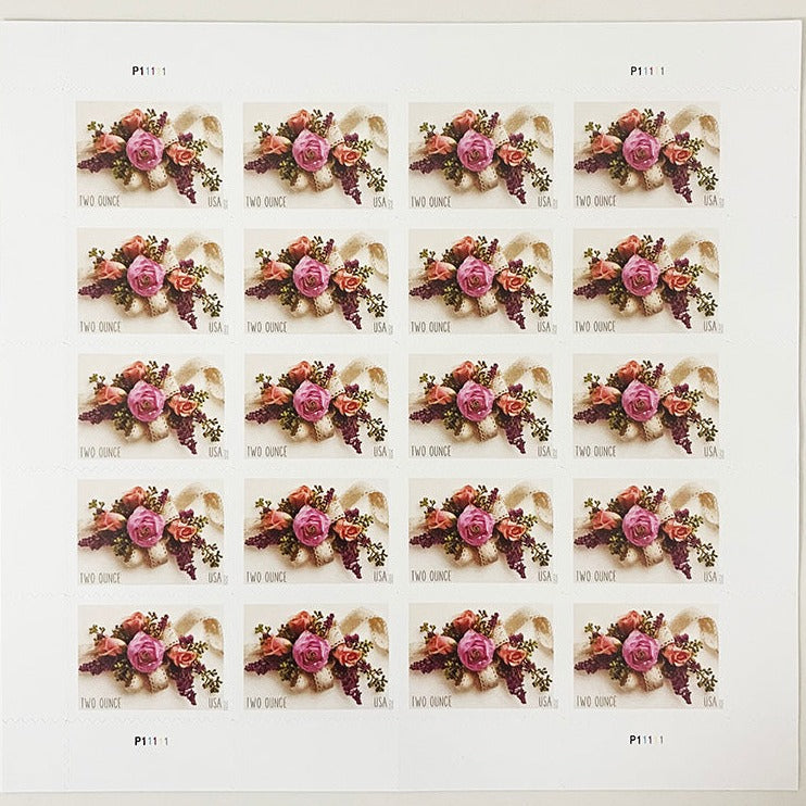 Garden Corsage Two Ounce Forever Postage Stamps | USPS Postage Stamps