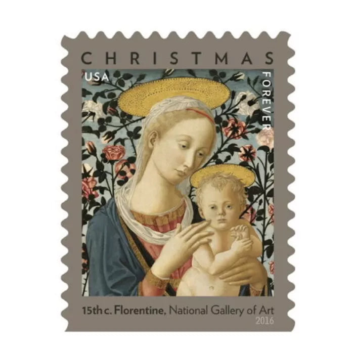 2016 Florentine Madonna and Child Forever First Class Postage Stamps