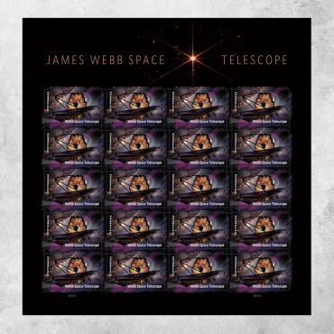 2022 James Webb Space Telescope Forever First Class Postage Stamps
