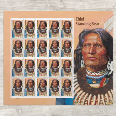2023 Chief Standing Bear Forever First Class Postage Stamps