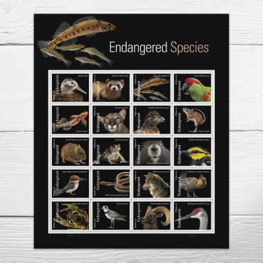 2023 Endangered Species Forever First Class Postage Stamps