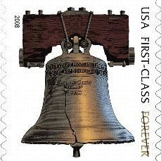2008 Liberty Bell Forever First Class Postage Stamps