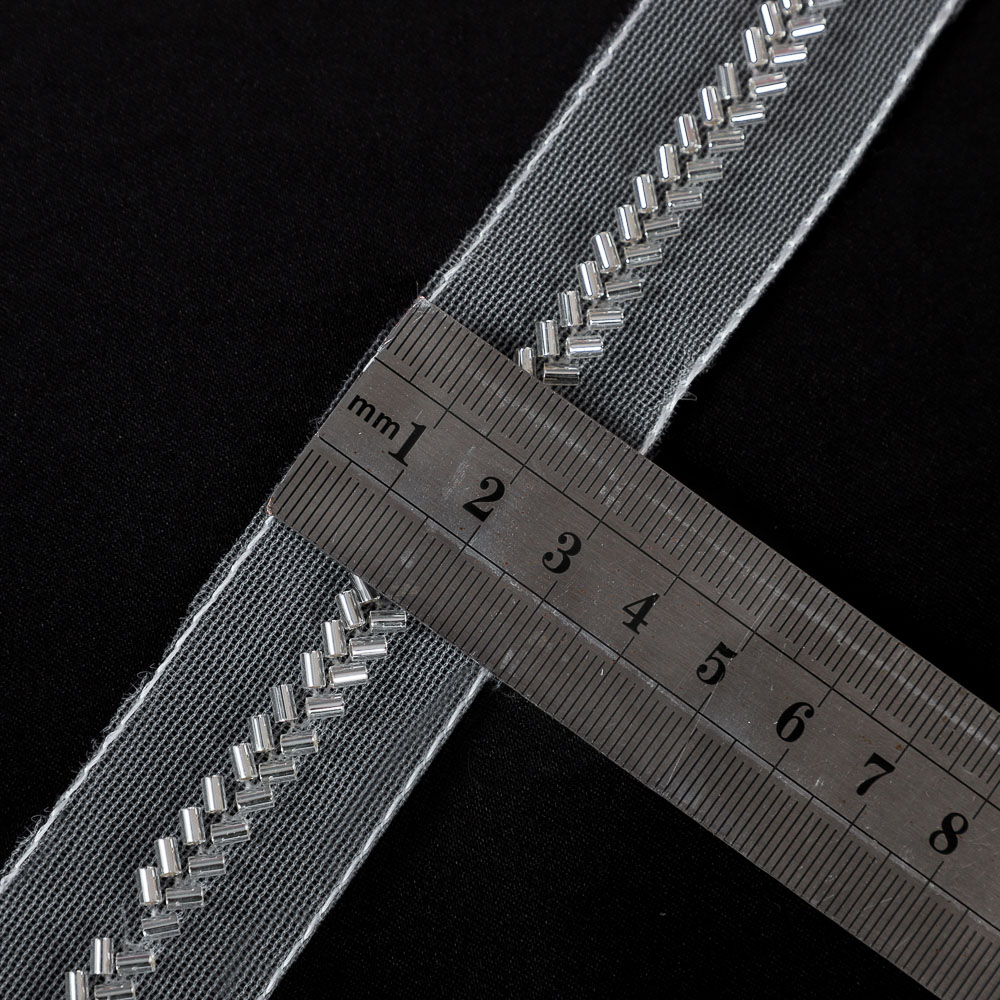 Yanzi silver bead trim (3cm）