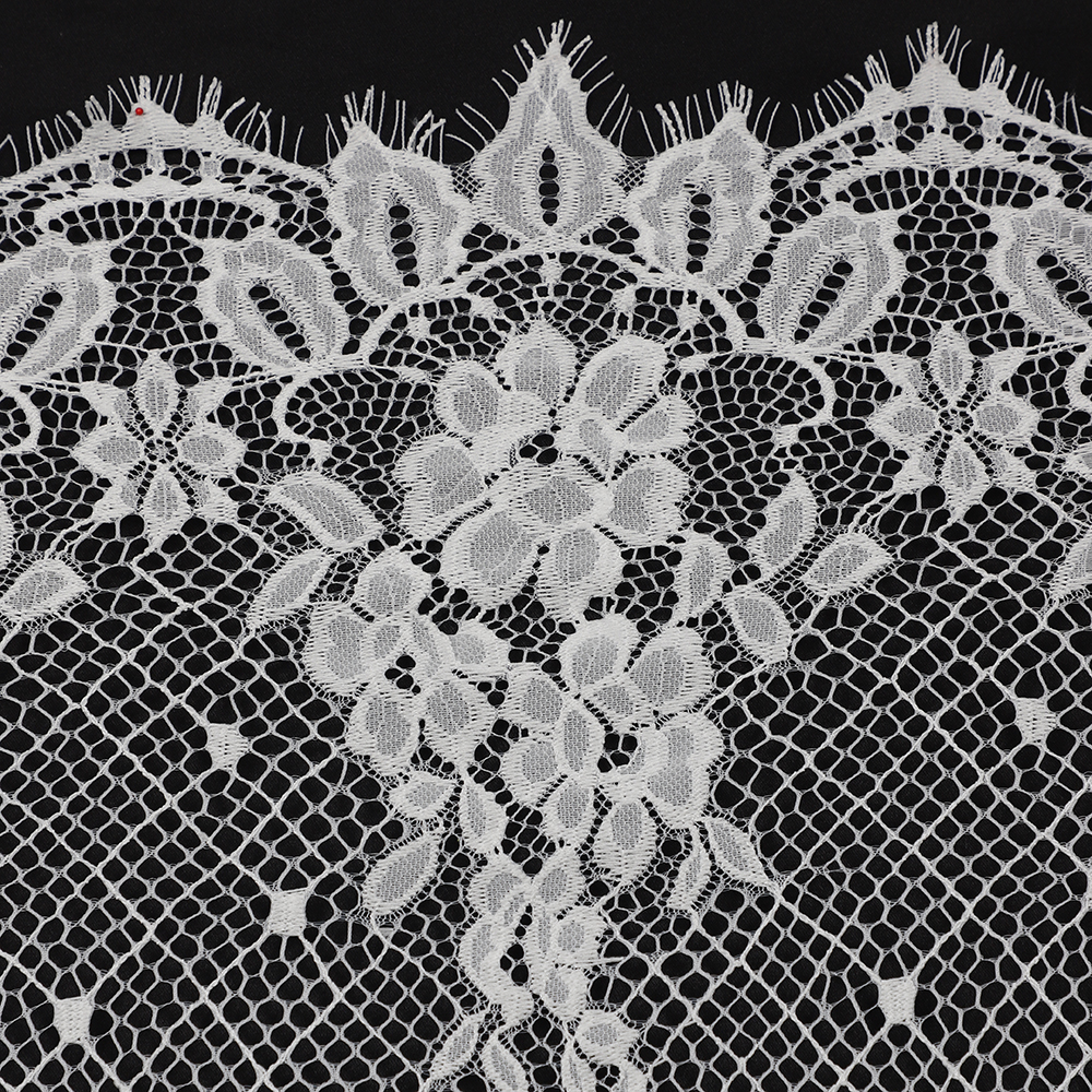 Yanzi Lace Dress French Net Bridal Fabrics Dresses Wholesale Wedding Fabric Eyelash lace (59-653）