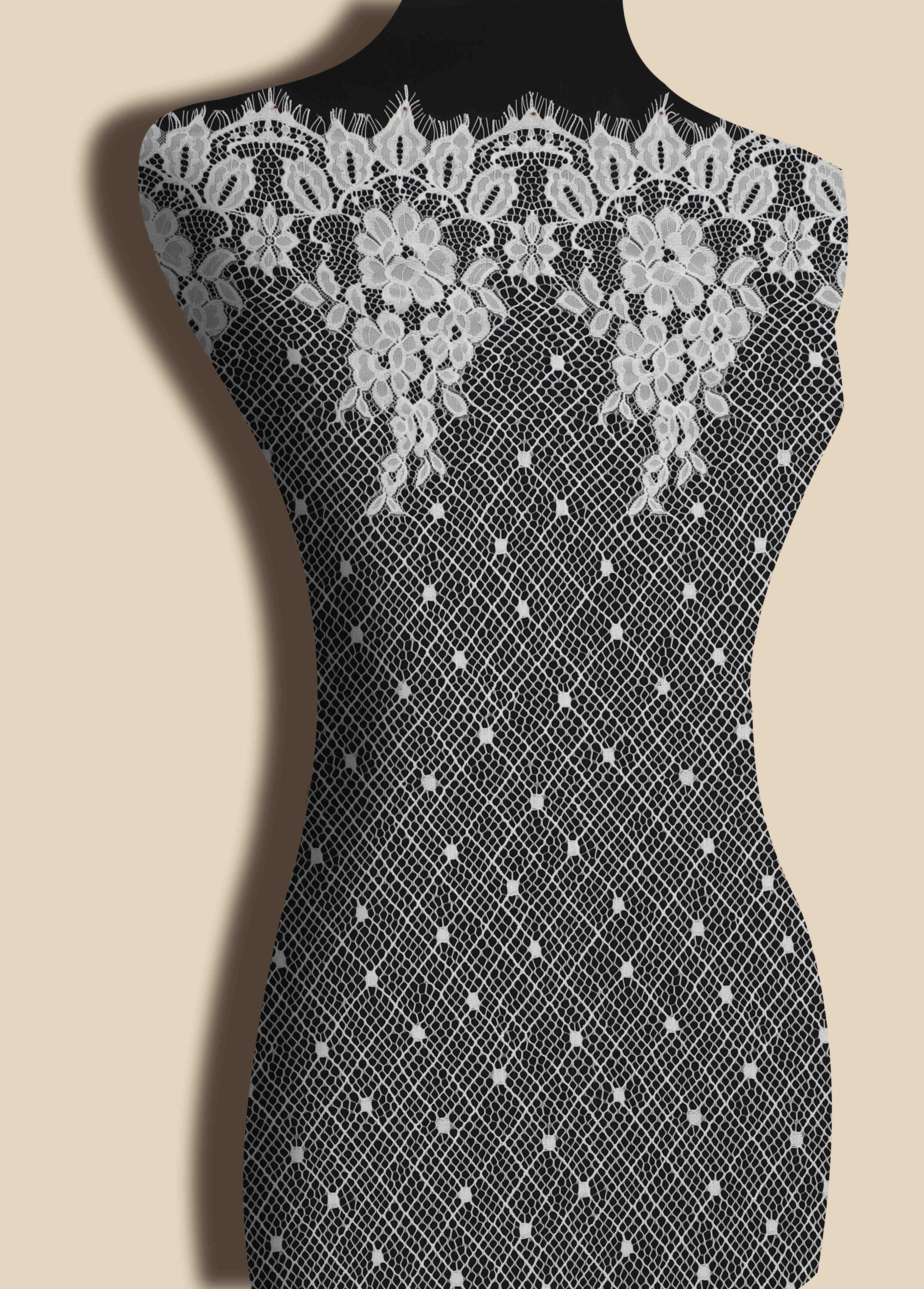 Yanzi Lace Dress French Net Bridal Fabrics Dresses Wholesale Wedding Fabric Eyelash lace (59-653）