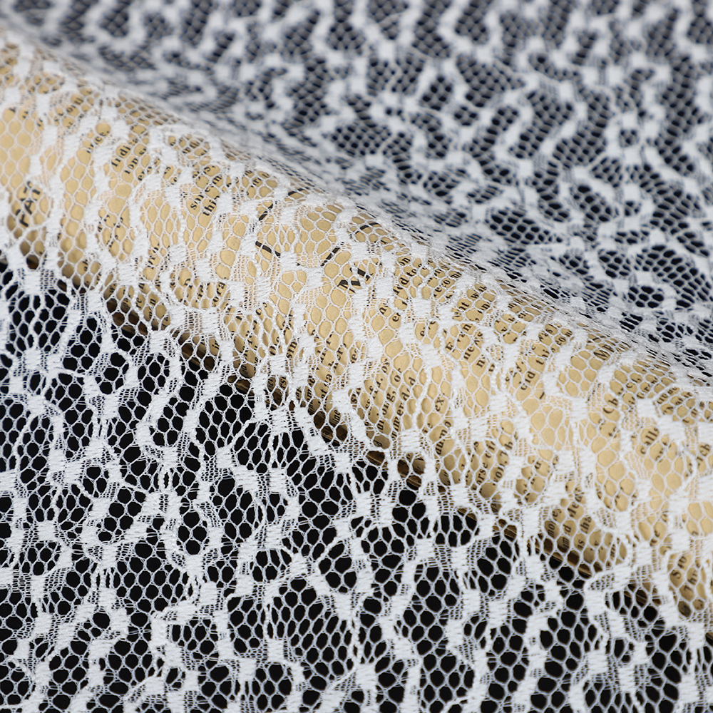 Yanzi Lace French Net Bridal Fabrics Dresses Chantilly Eyelash Dress Material Lingerie Fabric (59-465）