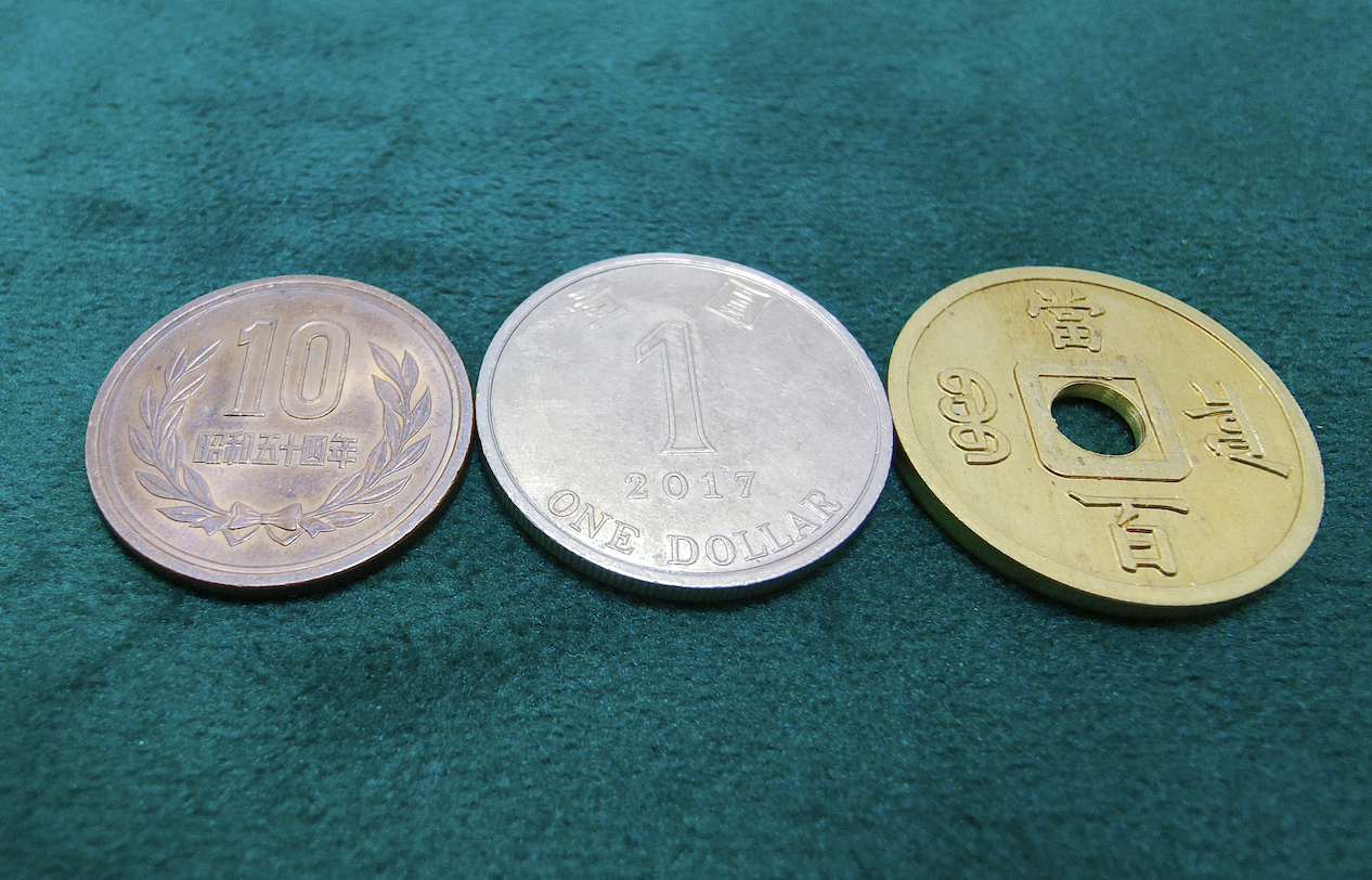 HongKong gimmick coin set-N2G Presents