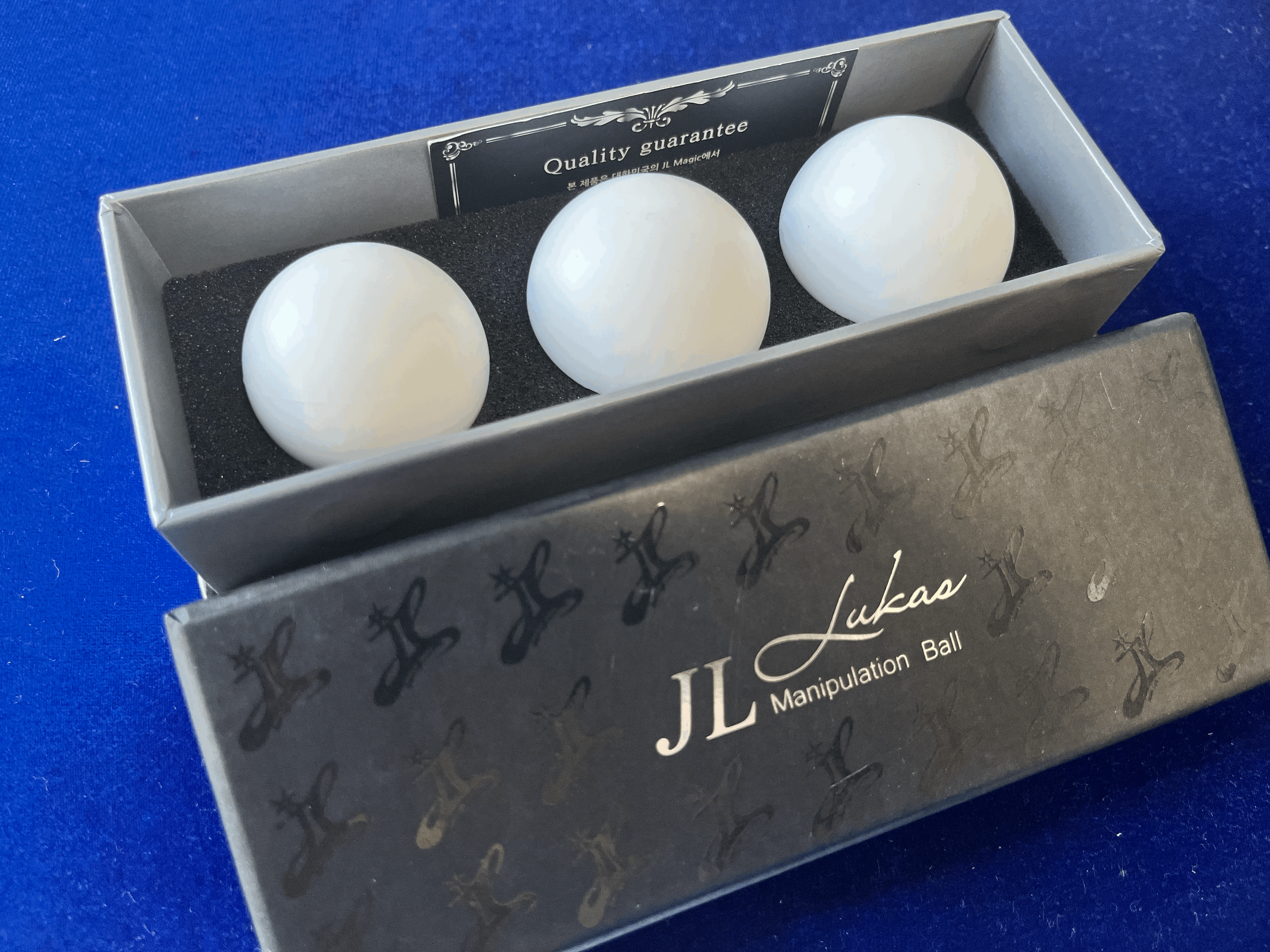 Mirage Billiard Balls by JL (3 Balls and Shell) -N2G Presents