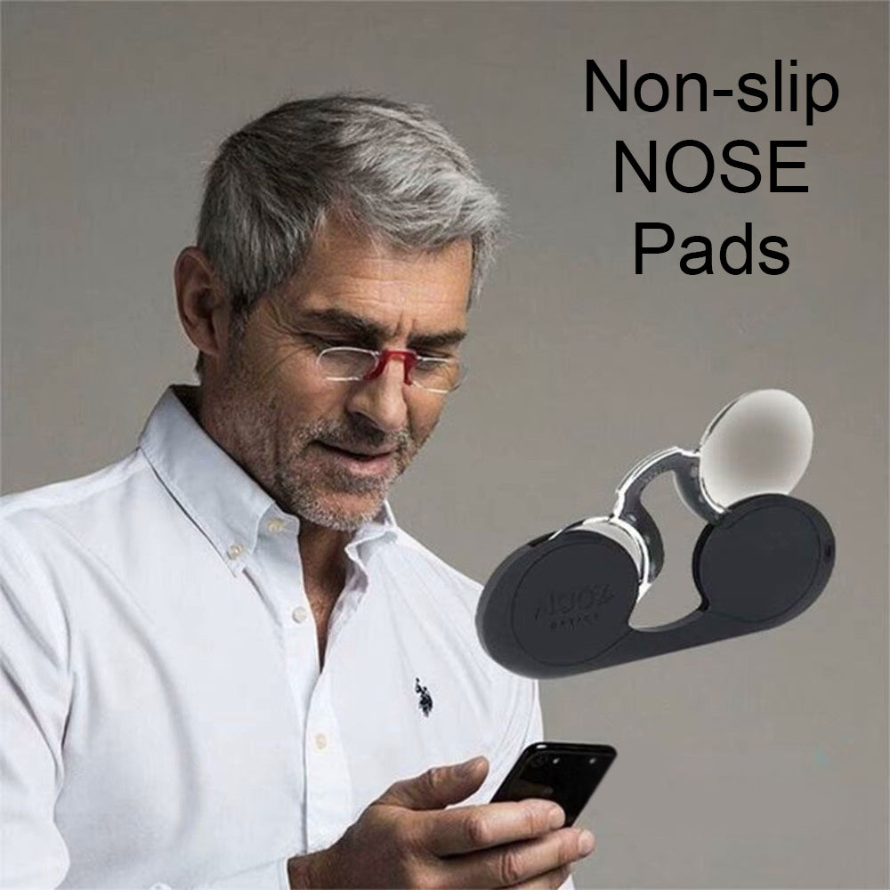 Saphirvogel™ Tragbare Mini-Nasenclip-Lesebrille