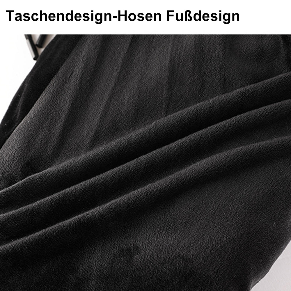 Saphirvogel™ Herren Fleece Herbst Winter Plus Samt dicke Freizeithosen