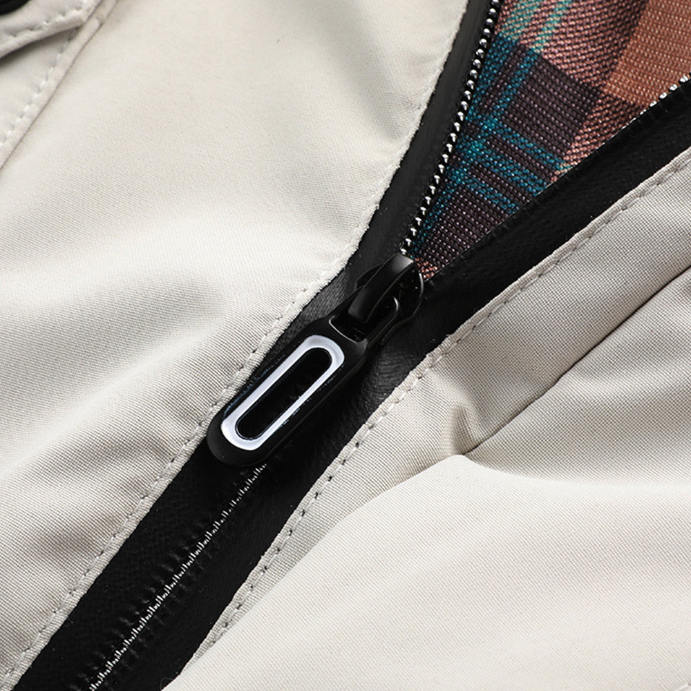 Saphirvogel™ Herren Winter Fleece Verdickung mit Kapuzen Parka Jacke