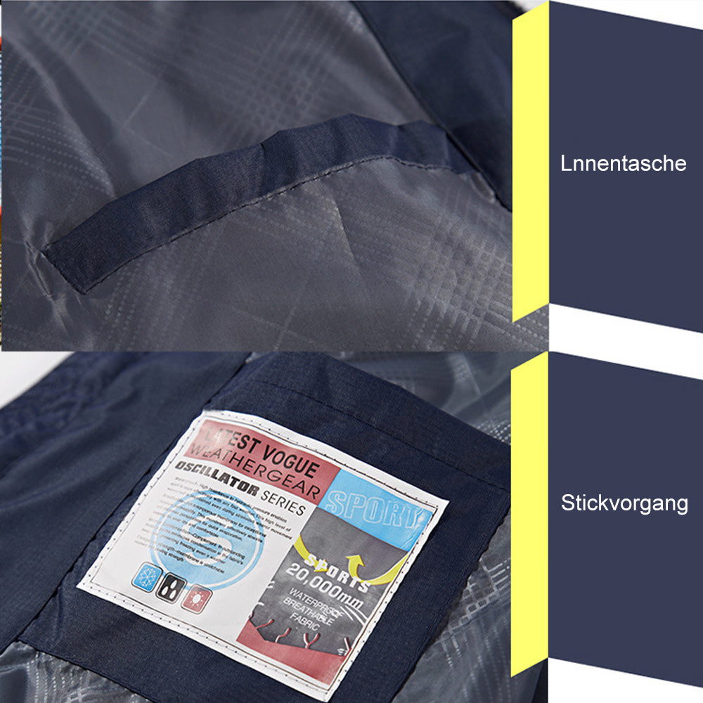 Saphirvogel™ Wind- und wasserdichte Jacke im gleichen Stil für Männer und Frauen