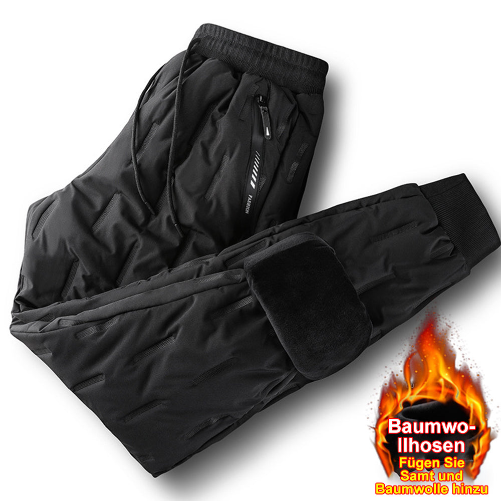 Saphirvogel™ Herren Fleece Herbst Winter Plus Samt dicke Freizeithosen