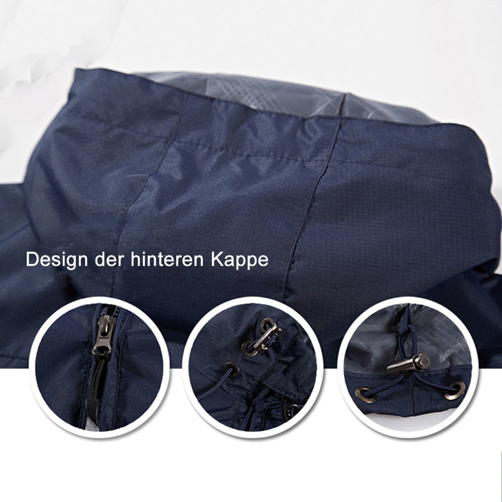 Saphirvogel™ Wind- und wasserdichte Jacke im gleichen Stil für Männer und Frauen